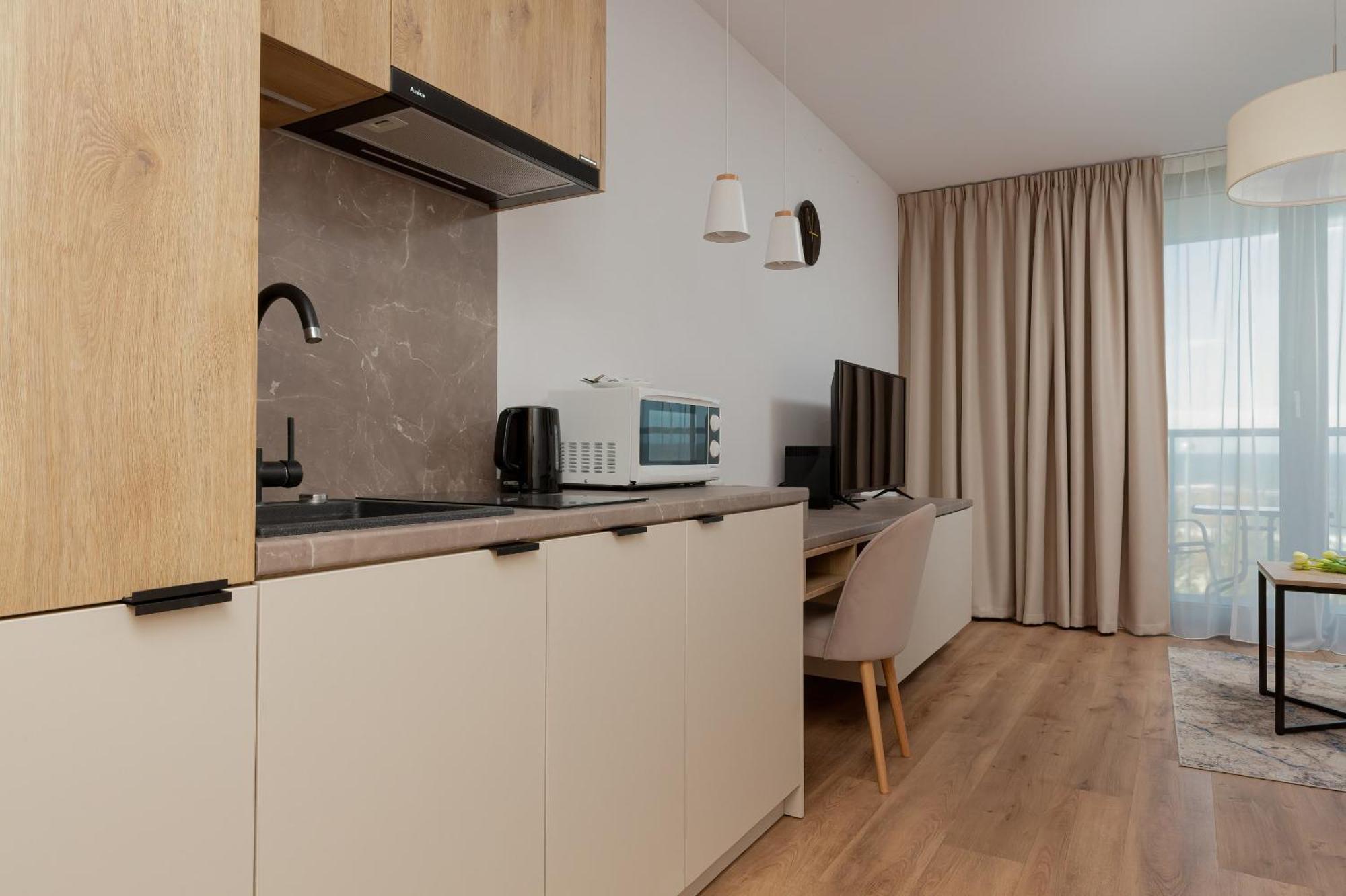Mielno Jantaris B26 Balcony And Sea View Underground Parking Apartment ภายนอก รูปภาพ
