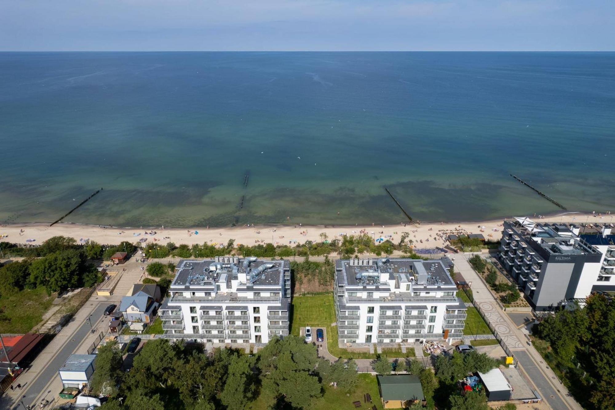 Mielno Jantaris B26 Balcony And Sea View Underground Parking Apartment ภายนอก รูปภาพ